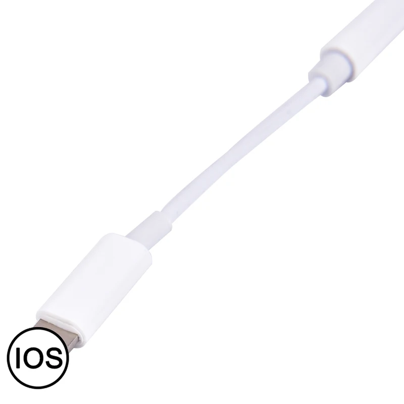 1pc Headphone Adapter AUX Adapter For Lightning Female To 3.5mm Male for iphone 1pc Headphone Adapter AUX Adapter For Lightning Female To 3.5mm Male for iphone
