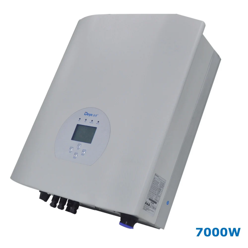 7000 Вт струнная Солнечная энергия на сетке Tie инвертор 3 фазы AC 380 В/440 В DC 200-900 в PV без преобразования 7 кВт Wi-Fi