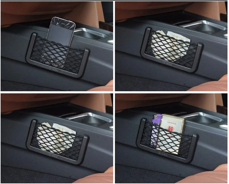 Car Styling Upgrade Storage Net Bag Holder Pocket