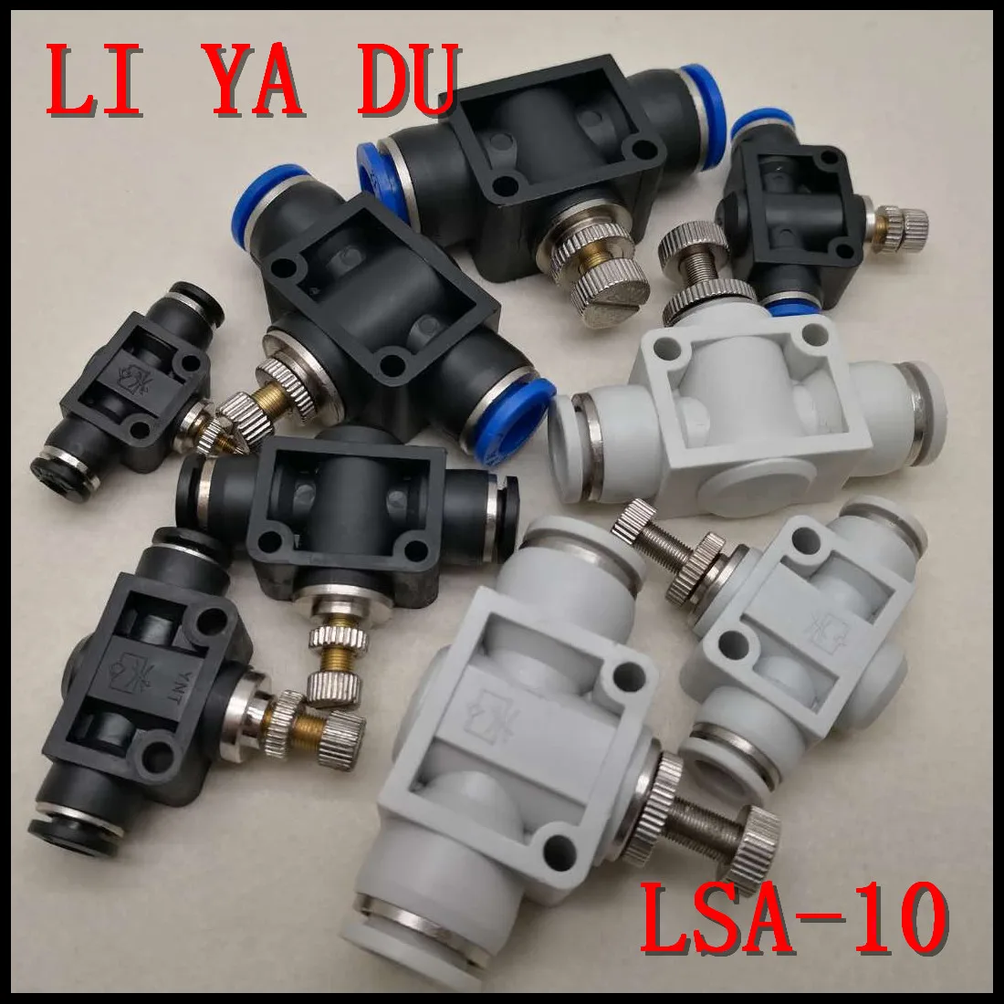 5 шт./лот LSA-10 пневматические компоненты Trachea быстрая муфта дроссельные клапаны