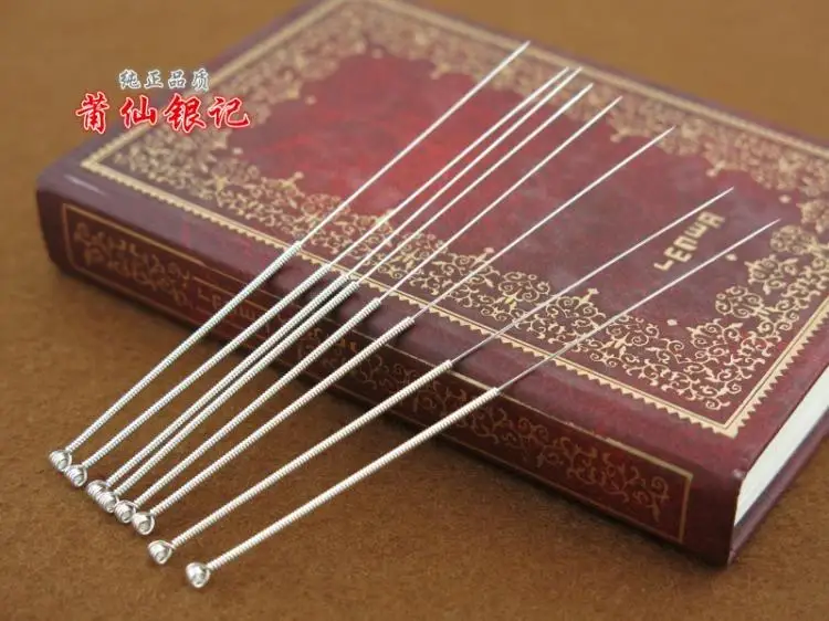 Sterling Silver 92.5% Acupuncutre Needle, Repeating Use