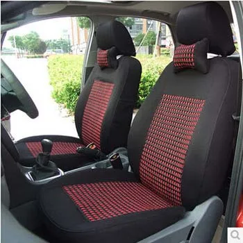 12 шт. шелк льда универсальный автомобильный набор накидок на сидение элегантное покрывало для автомобильного сиденья поддерживает автомобильные внутренние аксессуары - Название цвета: Red