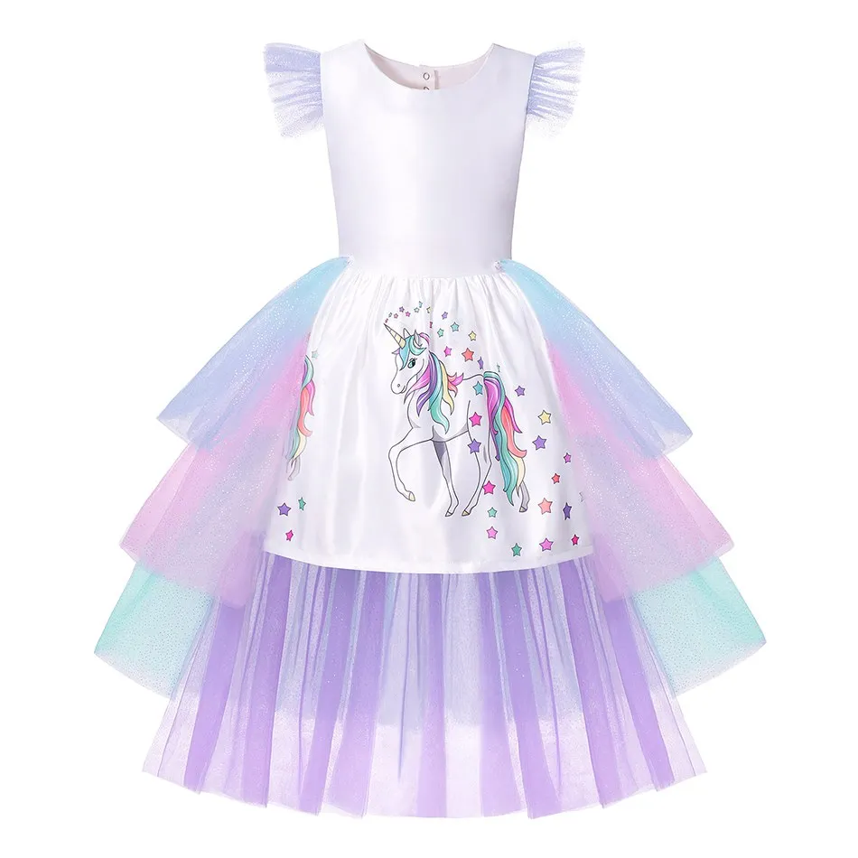 MUABABY/костюм принцессы жасмин для девочек; детский роскошный костюм Эльзы, Анны, Моаны, Золушки, Авроры, Ариэль, Рапунцель; нарядное платье на Хэллоуин