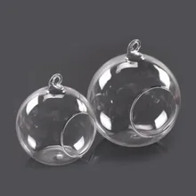 Модная прозрачная стеклянная ваза, гидропонная Цветочная ваза, Висячие круглые стеклянные вазы, рыбный бак, аквариум, домашние декоративные аксессуары