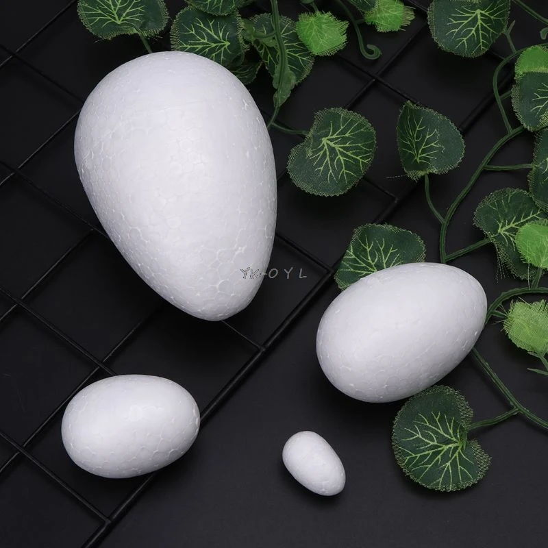 Яйца модели мяча пенополистирол для DIY пасхальные рождественские подарки