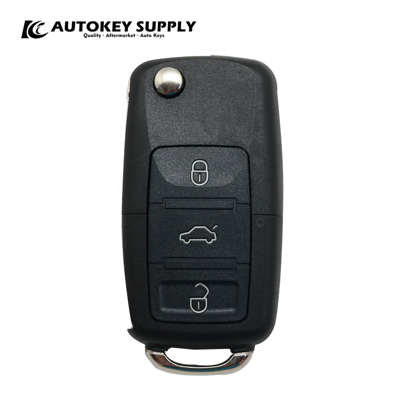 

Car-styling for Chave CaniveteVW Polo+Placa+Chip Positron+Double program without battery holder (PX32/EX300)car key.AKBPCP092