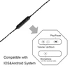 In-ear Monitor Cable Braided Replacement Earphone Cable Wire IEM Cable 0.78 mm 2 Pin Prong Connector 6