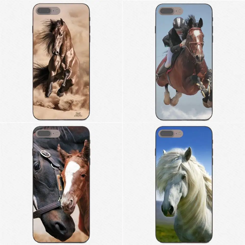 

Dappled Horse For Samsung Galaxy Note 4 8 9 G313 S3 S4 S5 S6 S7 S8 S9 S10 Edge Plus Lite I9082 TPU Pattern Phone