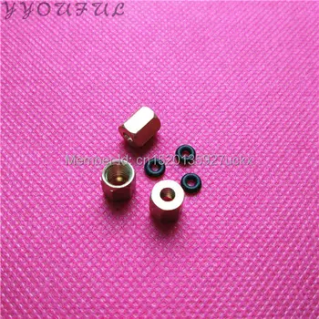 

100pcs DX4 damper screw small Copper Screw O ring Stud Fasten on Damper DX4 with Ink Tube 3(O.D)*2(I.D)