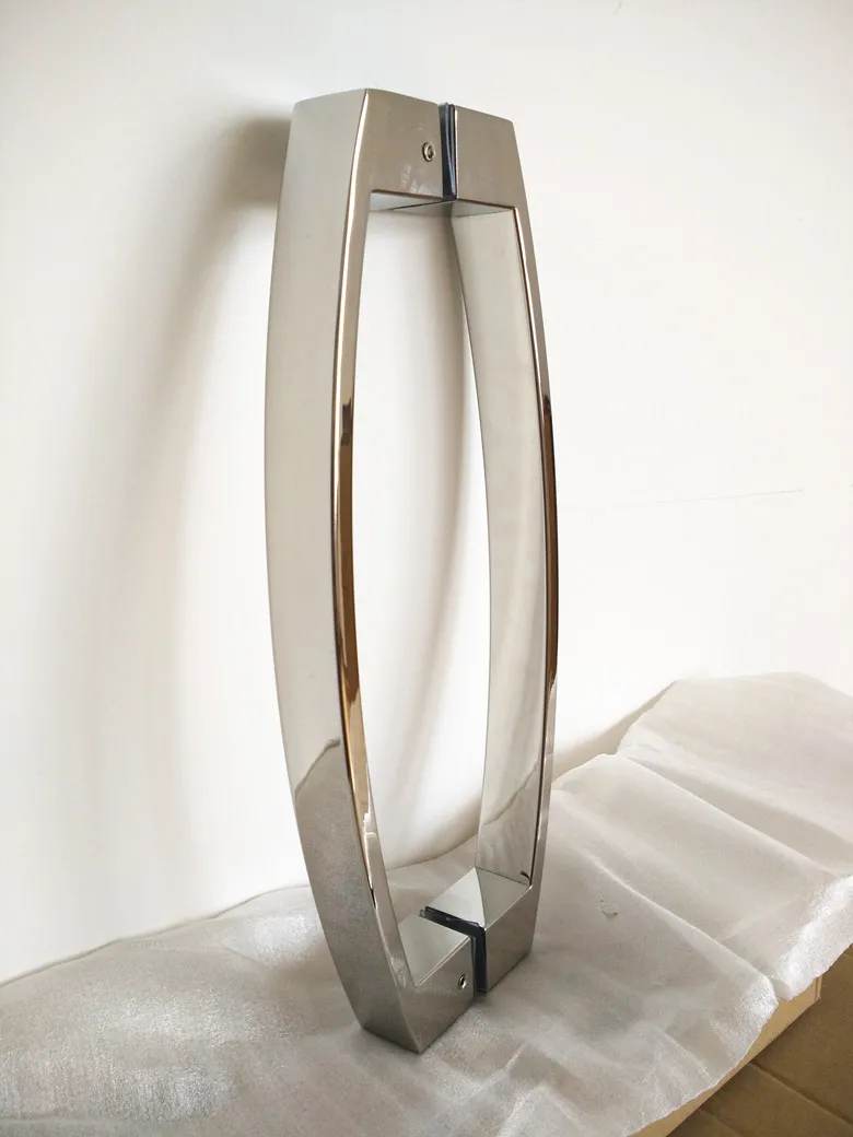 square handle 10*30*330mm 13" SUS 304 Stainless Steel Mirror polishing