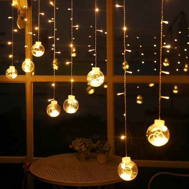 2.5M 108 LED lights Warm White Fairy String Light Christmas Wedding