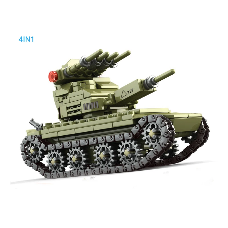 

Tank forces block 4in1 Zulfiqar modern MILITARY ww2 army figures Mk3 M2 PT-76 MBT-2000 Main Battle Tank batisbricks minifigs toy
