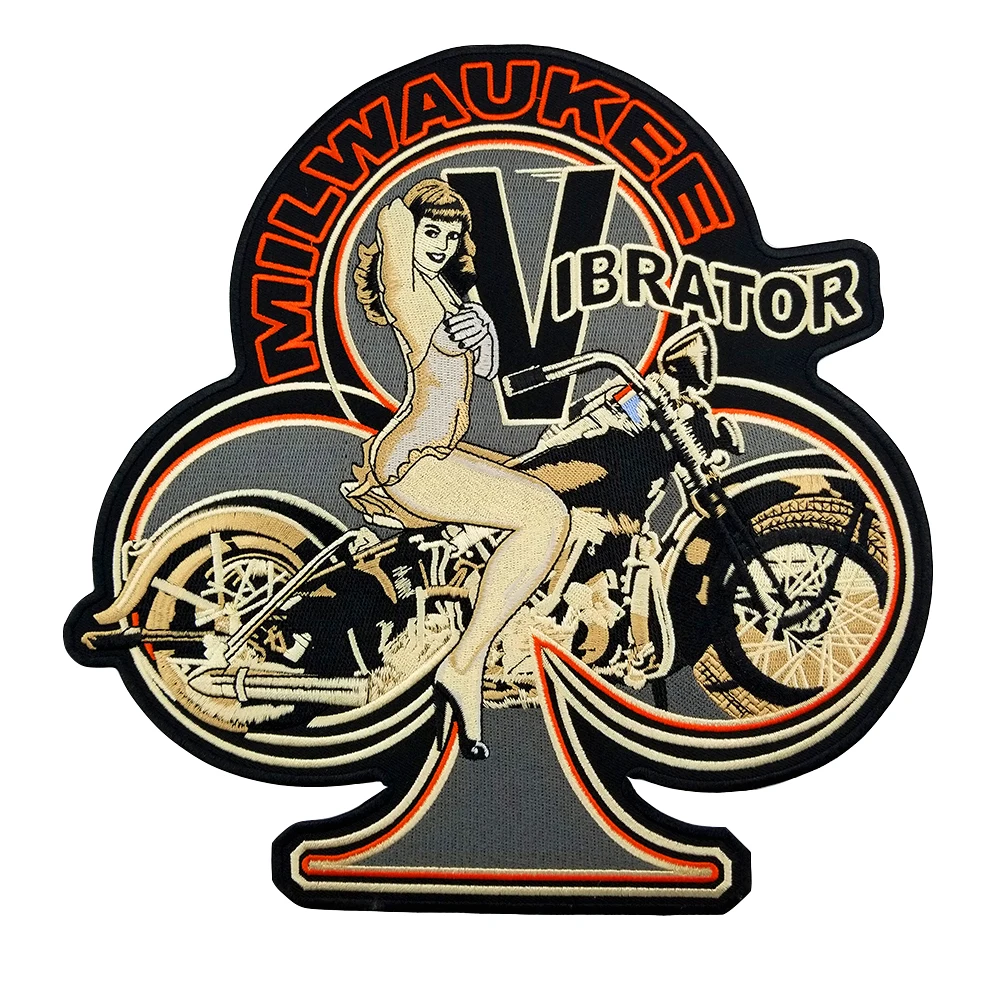 

SEXY WOMAN DIY Apparel Clothing Patch Iron on Biker Badge Stickers Clothes Motorcycle Patches Laides Arts Sewing Fabric 10cm