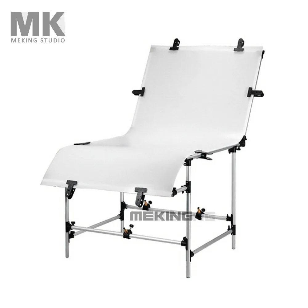 Meking Photographic Studio Photo Table Shooting Tables With Plexi Cover