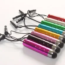 Универсальный мини стилус емкостный пылезащитный Разъем сенсорная ручка для iphone/ipad/ipod/samsung и других планшетов