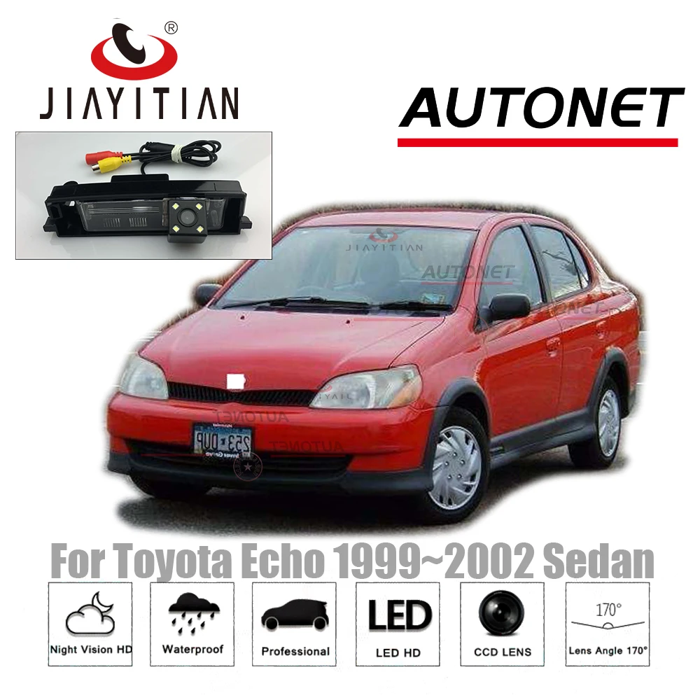 JIAYITIAN камера заднего вида для Toyota Echo 1999~ 2002 седан 2D 4D/камера заднего вида/CCD/ночное видение/резервная камера номерного знака