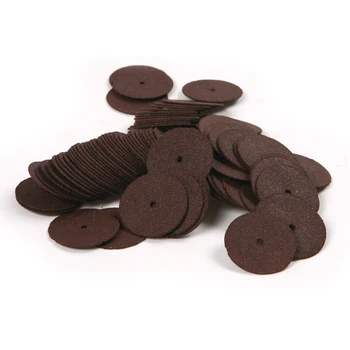 

100x 0.7mm Ultra Thin Dia 24mm Resin Slitting Cutter Dremel Rotary Grinder Discs