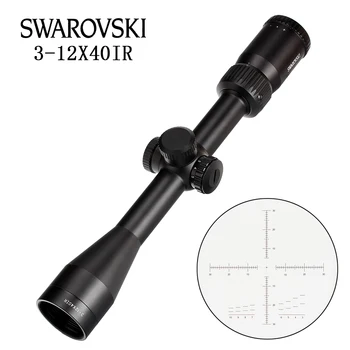 

Hunting China SWAROVSKl 3-12X40 IR Riflescope F191 Red Illuminated Glass Etched Reticle Turrets Reset Full Size Rifle Scopes