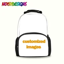 

Custom Images or Logo Large Capacity Backpack for women men customized Travel Bags okul cantalari Teenager Girl Print School Bag