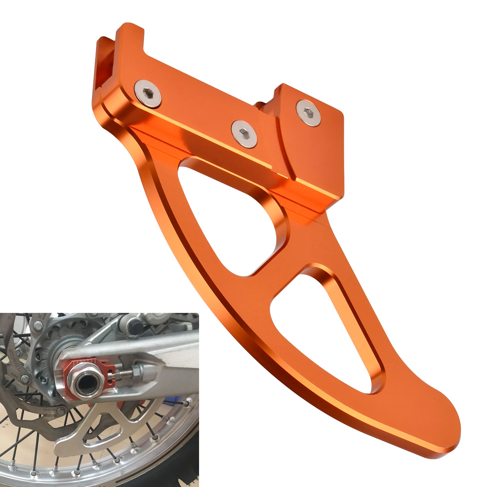 Motorcycle Rear Brake Disc Guard Protector For KTM SX SX F EXC EXC F XC