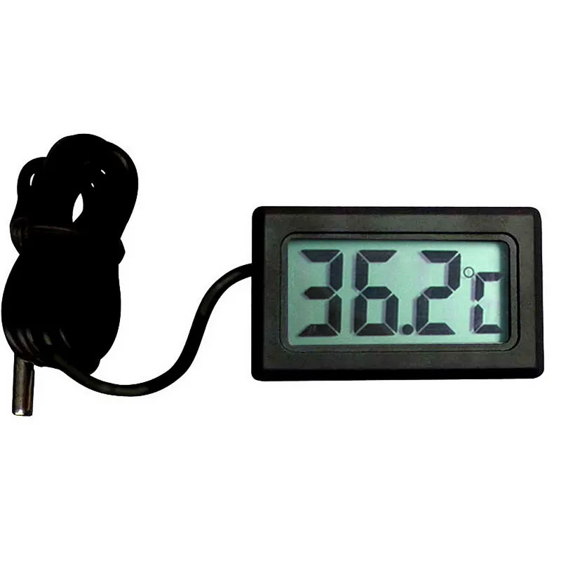 1 шт. ЖК цифровой Манометр Термометр для морозильной камеры автомобильный холодильник рыбный инкубатор бак измеритель температуры P34