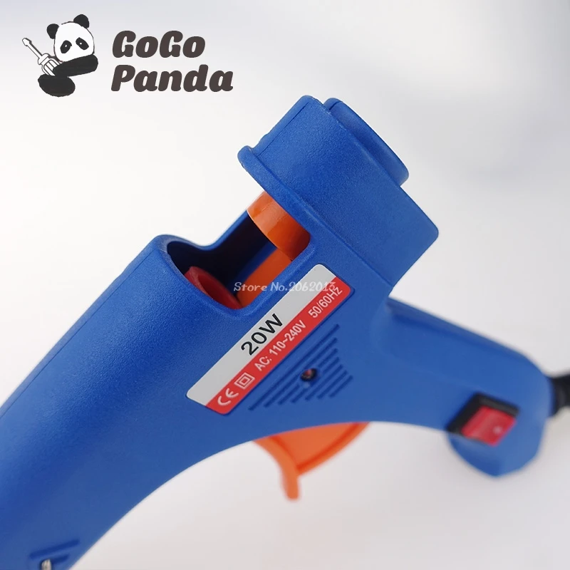 Электрический термоплавкий клеевой пистолет, инструмент для ремонта ремесел, профессиональный DIY с пистолетными палочками Glun 110-240 в AT-3 15 Вт/20 Вт/30 Вт