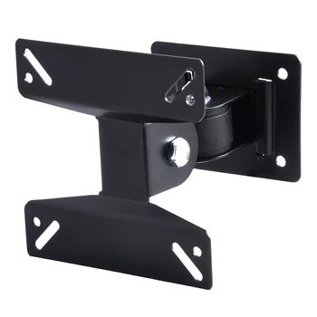 

LNHF Plsama Ultra Slim Tilt Swivel TV wall mount bracket for 14-24inch VESA 50-400mm (10 Tilt & Swivel 14"-23"9)