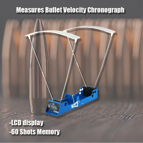 Tactical Measures Bullet Velocity Chronograph Speed tester For Hunting OS35 0005in Paintball