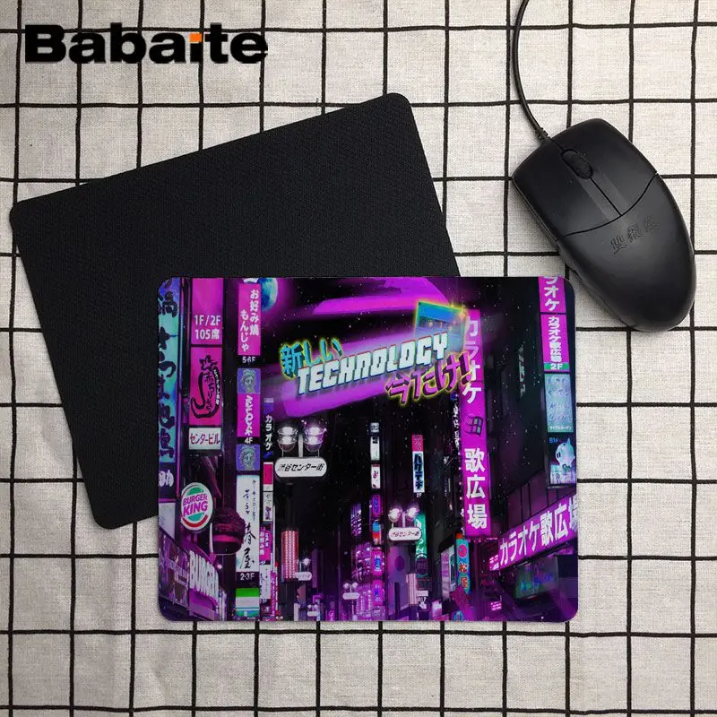 Babaite Vaporwave удобный коврик для мыши игровой коврик для мыши Размер для 25x29 см игровые коврики для мыши - Цвет: 25X29cm