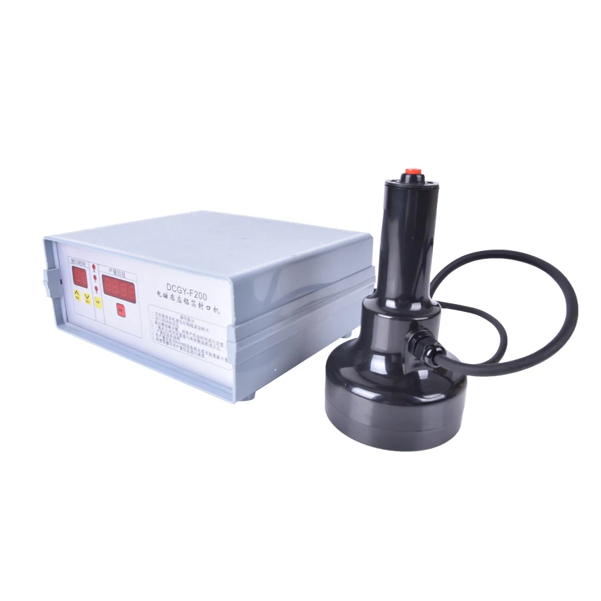 1PC New DCGY-F200 Portable induction sealing machine aluminum foil capper Honey Packaging Equipment