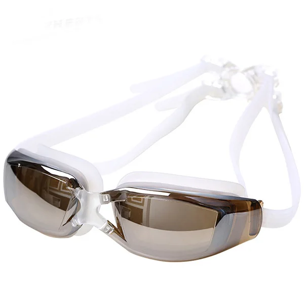 Профессиональные взрослые противотуманные очки с защитой от ультрафиолета, водонепроницаемые очки для плавания, очки для взрослых - Цвет: as show