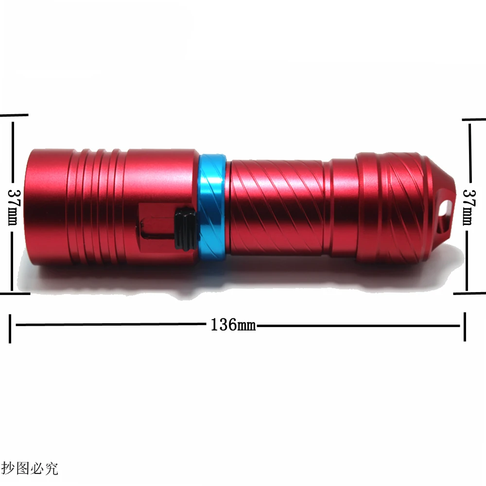 Подводный дайвинг ныряльщик фонарик XM L2 Led 18650 или 26650 свет лампы
