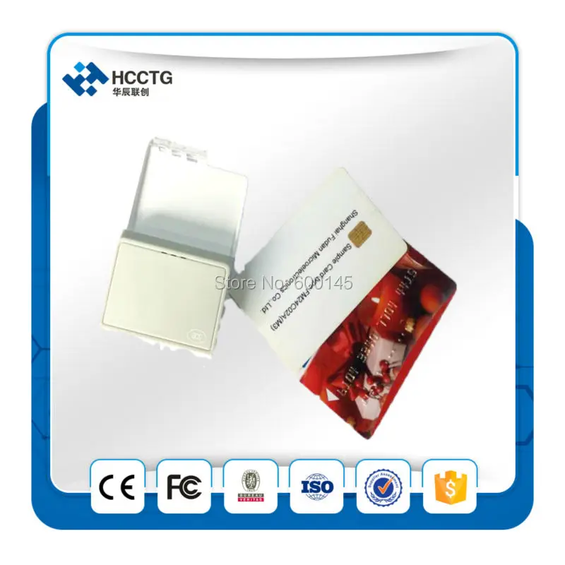 

ISO 7816 micro USB&Bluetooth Smart Card Reader With rechargeable battery ACR3901