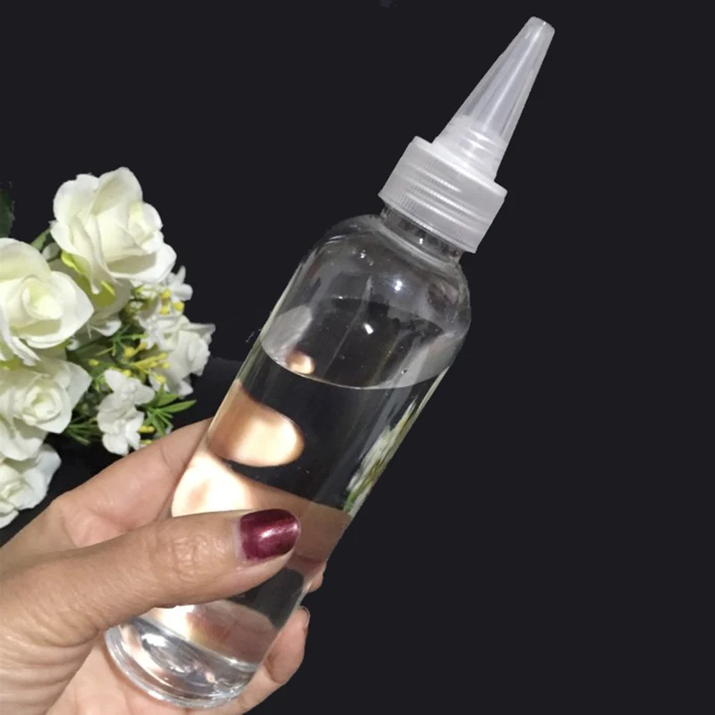 10pcs Plastic Empty Bottle Needle Tip Spun Bottles PET Lotion Tube Emulsion E liquid Inverted