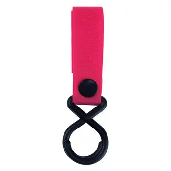 

12 Color Baby Stroller Accessories 2 Hooks Pram Pushchair Car Hanger Convenient Plastic Hanging Strap
