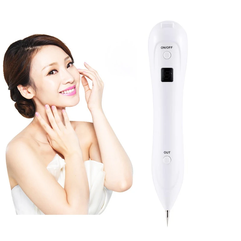 Online LCD Laser Gesichts Sommersprossen Dark Spot Remover Tool Tattoo Maulwurf Entfernung Plasma Stift Warze Entfernung Maschine Gesicht Hautpflege Schönheit gerät