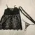 Сексуальное нижнее белье Babydoll эротическое женское черное кружевное платье