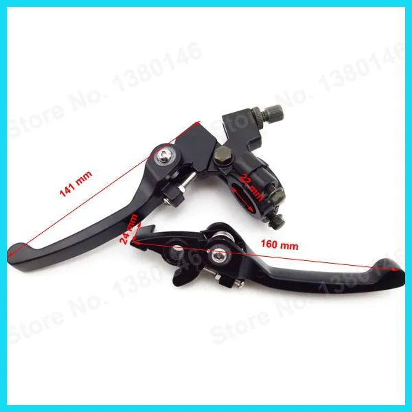 Складные сцепные рычаги и ручные рукоятки из сплава для китайских мотоциклов CRF50