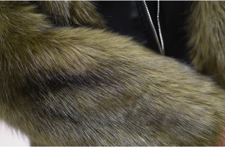 ZADORIN зимняя уличная короткая шуба из искусственного меха женская кожаная Лоскутная искусственная Меховая куртка пальто casacas para mujer