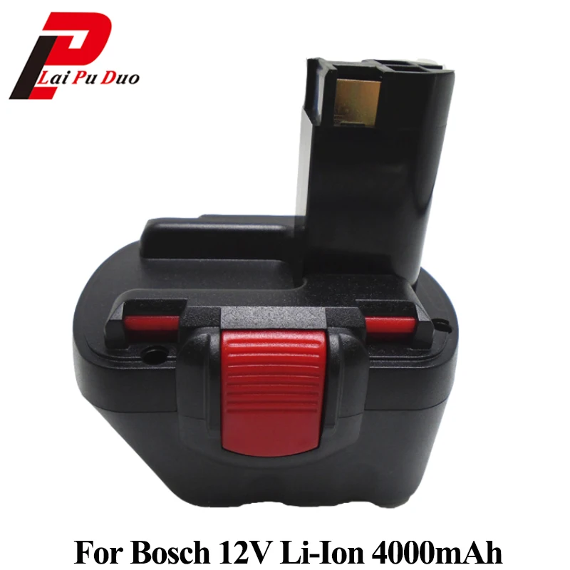 4000mAh 12V Li Ion BAT043 Rechargeable Battery For BOSCH GSR 12 VE 2
