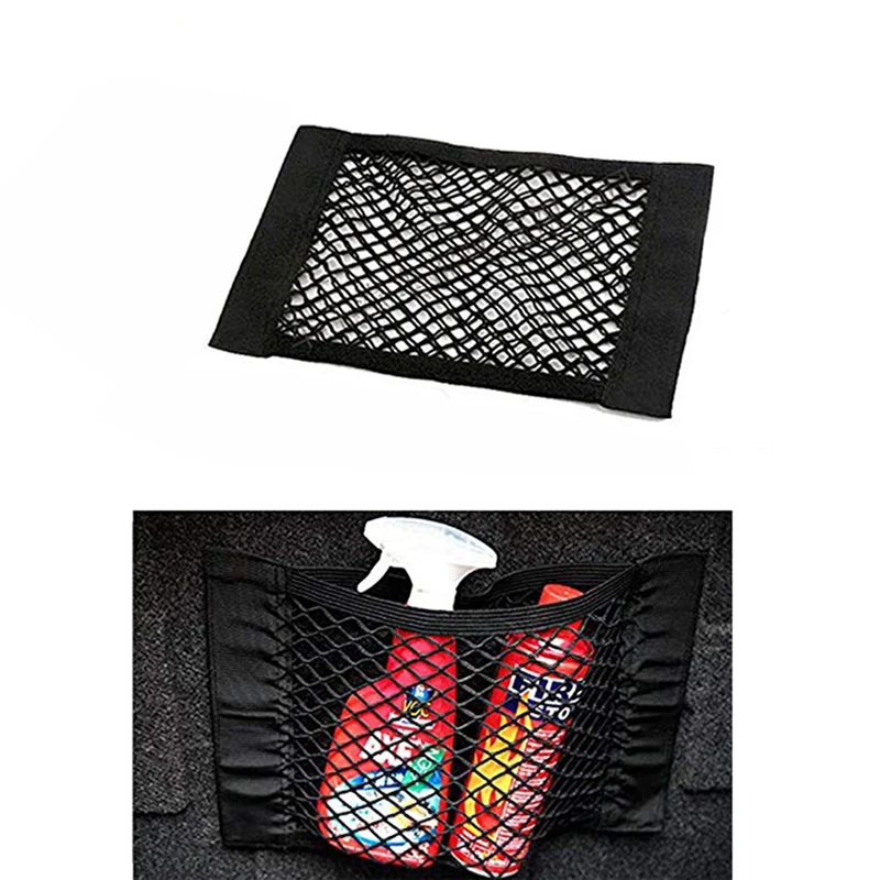 Car Universal Trunk Storage Mesh Wall Sticker Bag Sundries Goods Flexible Nylon LB024 | Автомобили и мотоциклы