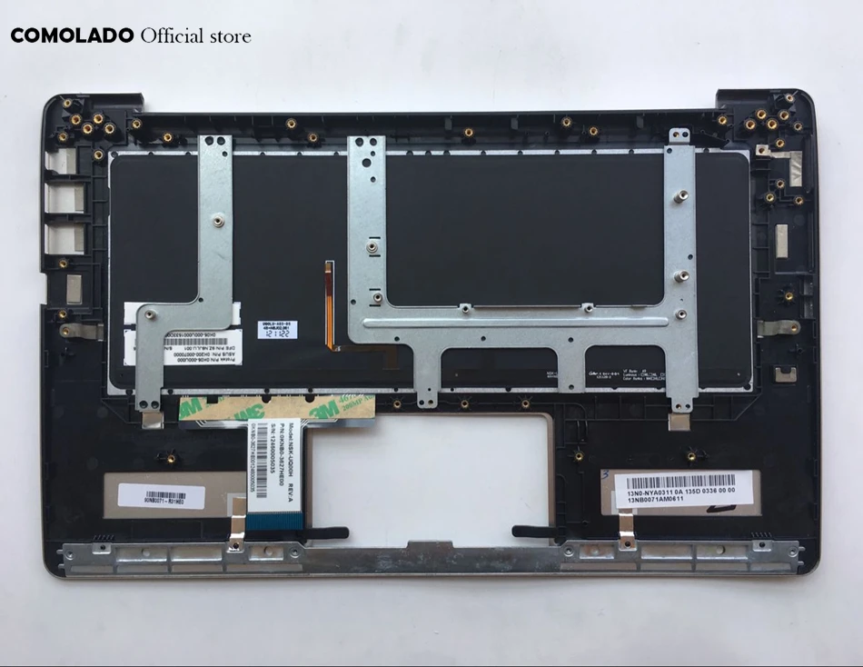 HB Hebrew Keyboard For ASUS TX300 TX300CA keyboard with palmrest top case with backlight HB Layout (2)