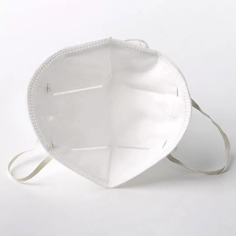 Промышленный Стиль одноразовая Нетканая маска для лица 5 Слои фильтрующего элемента PM2.5 против загрязнений ушной/на головке складной