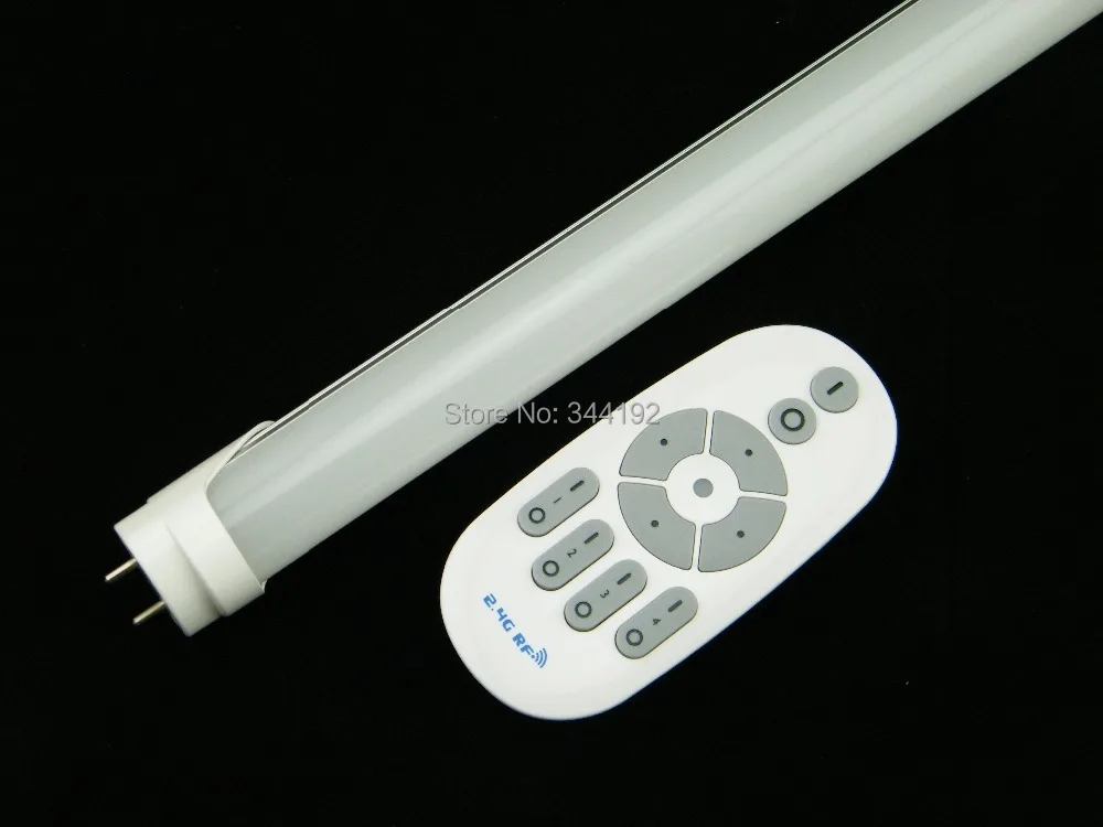 Free Shipping 18W 1.2meter Dimmable and Color Temperature Adjustable T8