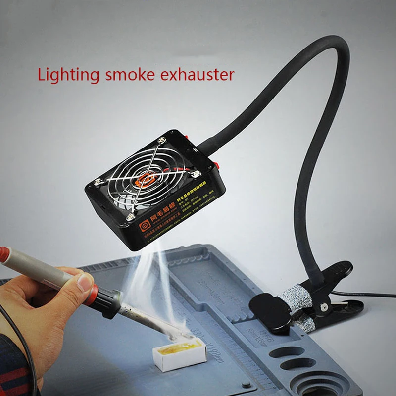 Buy Clip type M1 M2 Smoke Absorber with LED Light Fume