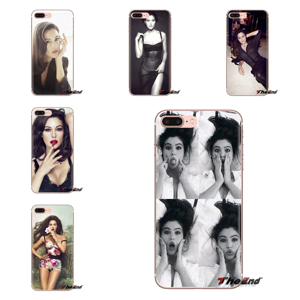 

monica bellucci Sexy Malena For Samsung Galaxy A3 A5 A7 A9 A8 Star A6 Plus 2018 2015 2016 2017 Soft Transparent Shell Covers