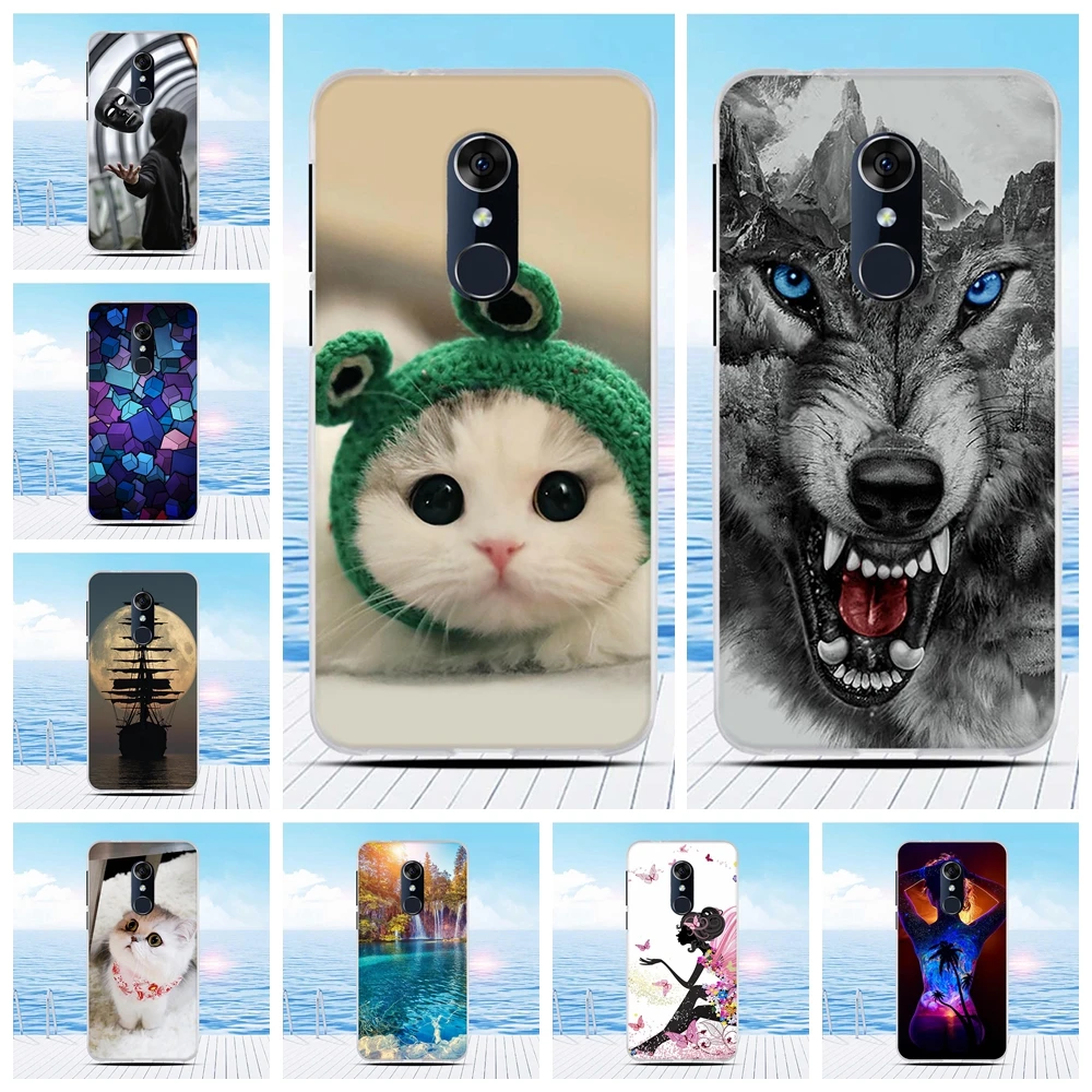 

Case For Alcatel 3 5052D Cartoon Pattern For Alcatel 3L 5034D Thin Silicone For Alcatel OT 3 Printing Capa 5.5 inches TPU Cover