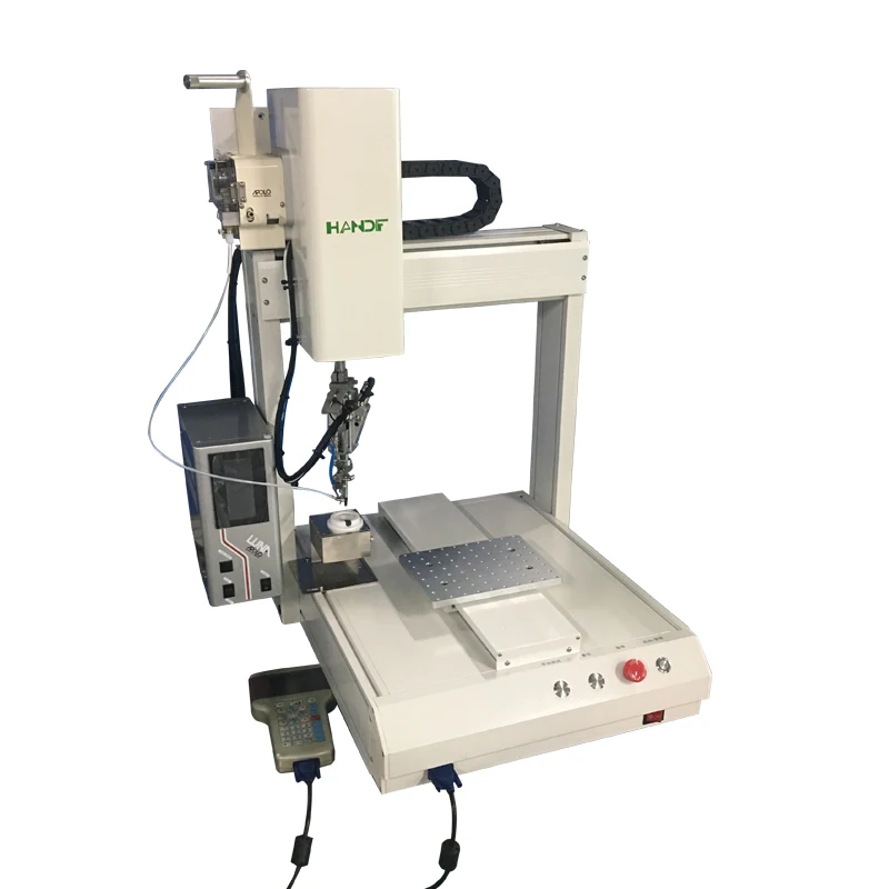 

Apollo automatic PCB soldering machine, 4 axis automatic soldering robot