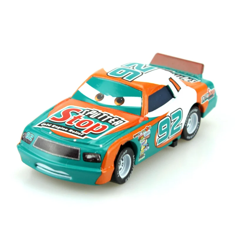 MATTEL Disney Pixar Car 2 Jeff Gorvette USA Diecast Toy Model Car 1:55 ...