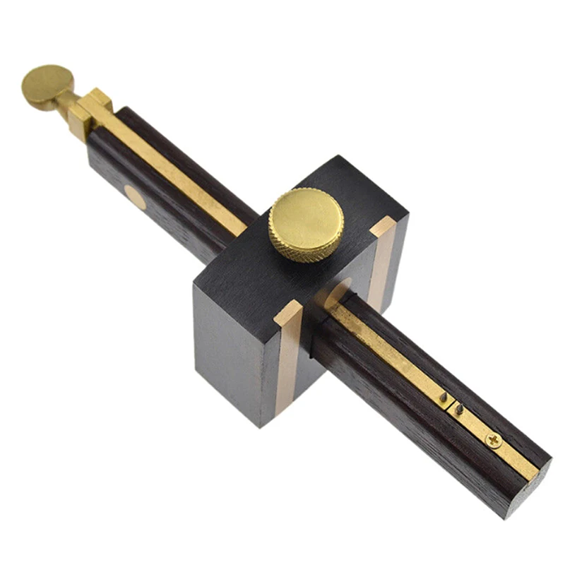 High Quality Black Sandalwood Scriber Wearproof Carpenter Woodworking Screw Cutting Gauge Mark